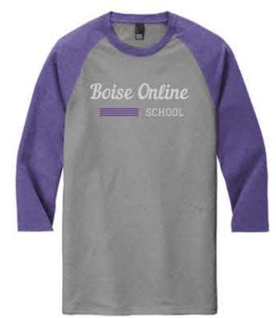 District® Perfect Tri® 3/4-Sleeve Raglan