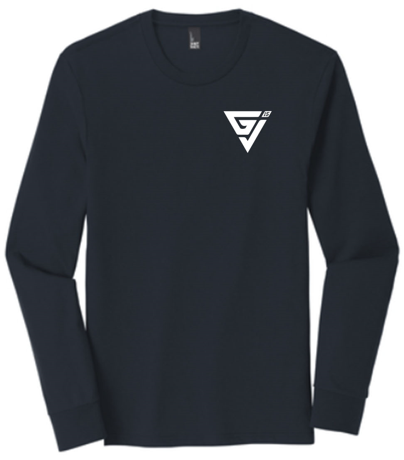 District ® Perfect Tri ® Long Sleeve Tee - Navy