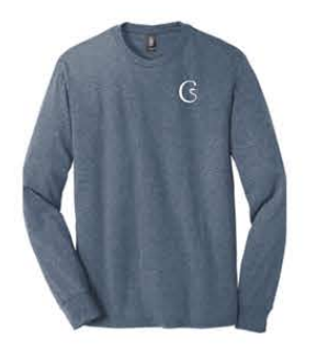 District ® Perfect Tri ® Long Sleeve Tee - Navy Frost