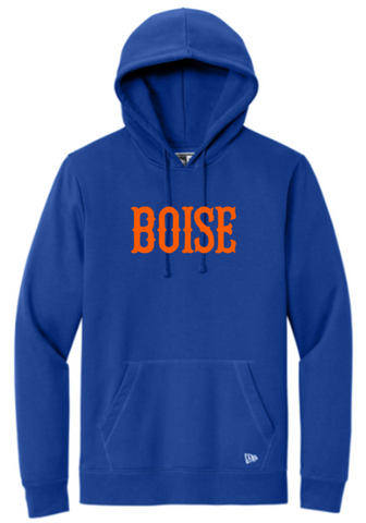 New Era® Comeback Fleece Pullover Hoodie - Royal