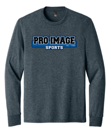 District ® Perfect Tri ® Long Sleeve Tee - Navy Frost