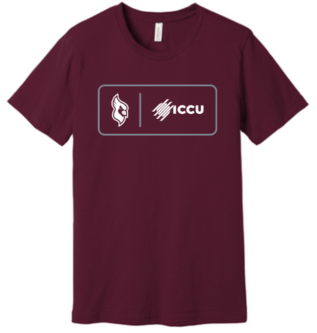 District® Perfect Tri® Tee - Maroon Frost - North Idaho College
