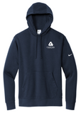 Nike Club Fleece Sleeve Swoosh Pullover Hoodie - Navy