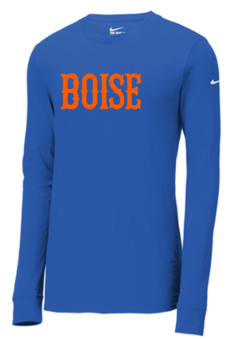 Nike Dri-FIT Cotton/Poly Long Sleeve Tee