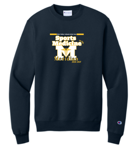 Champion® Powerblend® Crewneck Sweatshirt - Navy