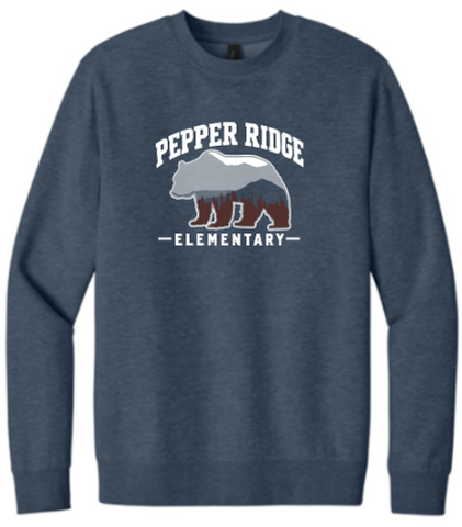 District® V.I.T.™ Fleece Crew - Heather Navy