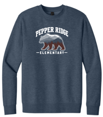 District® V.I.T.™ Fleece Crew - Heather Navy