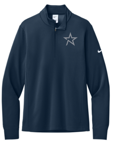 ike Essential 1/2-Zip Cover-Up - Navy