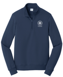 Port & Co® Fan Favorite® Fleece 1/4-Zip Pullover Sweatshirt - Navy
