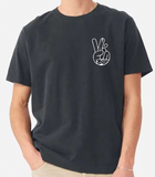 BELLA + CANVAS Unisex Heavyweight Garment-Dyed Tee - Washed Black