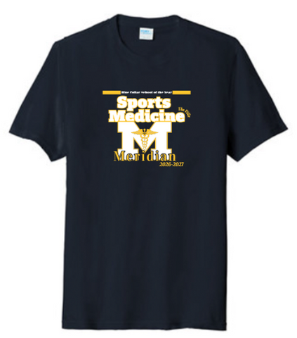 Port & Co® Tri-Blend Tee - Deep Navy
