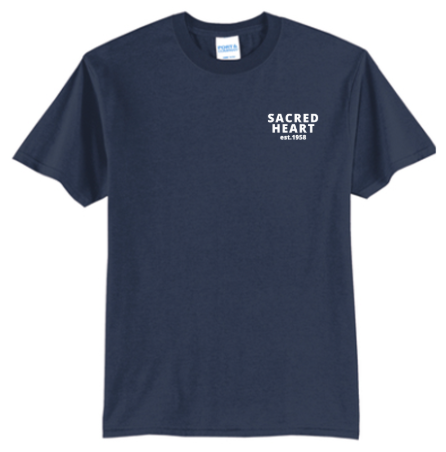 Port & Co™ Core Blend Tee - Youth & Adult - Navy