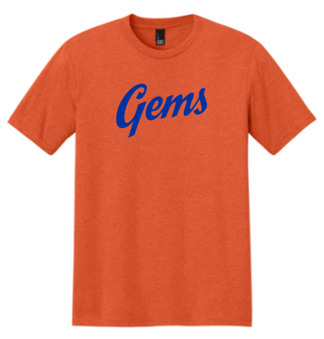 District® Perfect Tri® Tee - Deep Orange Heather