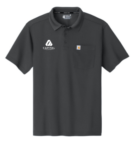 Carhartt Force® Snag-Resistant Pocket Polo - Grey