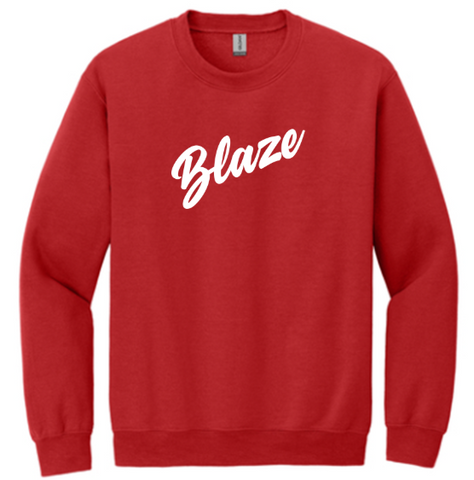 Gildan® Heavy Blend™ Crewneck Sweatshirt - Youth & Adult - Red