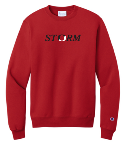Champion® Powerblend® Crewneck Sweatshirt - Red
