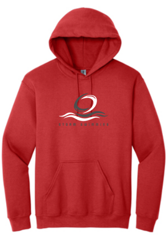 Gildan® Heavy Blend™ Hooded Sweatshirt - Red