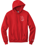 Champion® Powerblend® Pullover Hoodie - Scarlet
