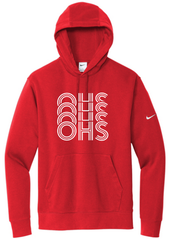 Nike Club Fleece Sleeve Swoosh Pullover Hoodie