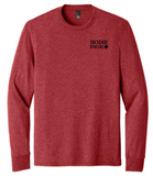 District® Perfect Tri® Long Sleeve Tee - Red Frost