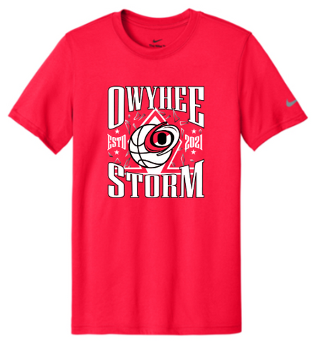 Nike Swoosh Sleeve rLegend Tee - Red