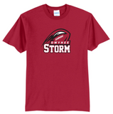 Port & Co® Core Blend Tee - Youth & Adult - Red ***Name and Number Option***