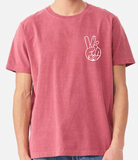 BELLA + CANVAS Unisex Heavyweight Garment-Dyed Tee - Washed Red