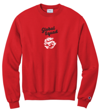 Champion® Powerblend® Crewneck Sweatshirt - Red