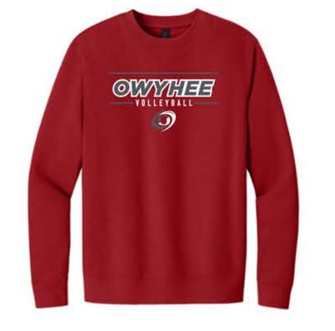 District® V.I.T.™ Fleece Crew - Red