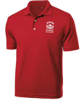 Sport-Tek® Tall Dri-Mesh® Polo - Red