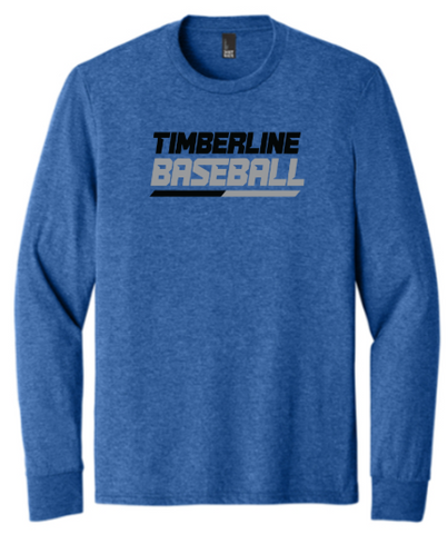 District® Perfect Tri® Long Sleeve Tee - Royal Frost