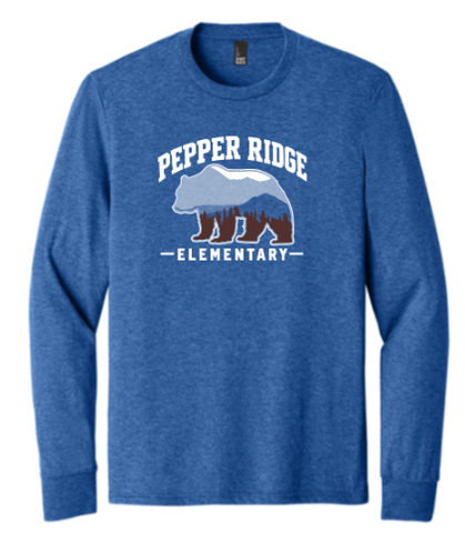 District® Perfect Tri® Long Sleeve Tee - Royal Frost