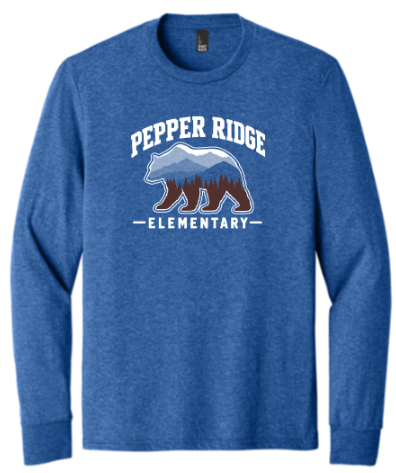 District® Perfect Tri® Long Sleeve Tee - Royal Frost
