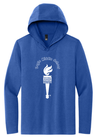 District® Perfect Tri® Long Sleeve Hoodie - Deep Royal