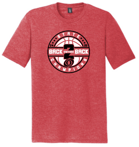 District ® Perfect Tri ® Tee - Red Frost