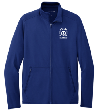 Port Authority® Accord Stretch Fleece Full-Zip - Royal