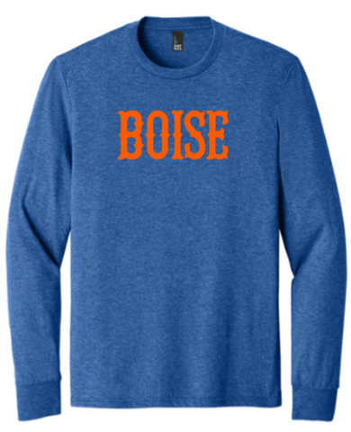 District® Perfect Tri® Long Sleeve Tee - Royal Frost