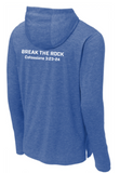 Sport-Tek ® PosiCharge ® Tri-Blend Wicking Long Sleeve Hoodie - Royal Heather