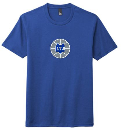 District® Perfect Tri® Tee - Royal - CV Logo