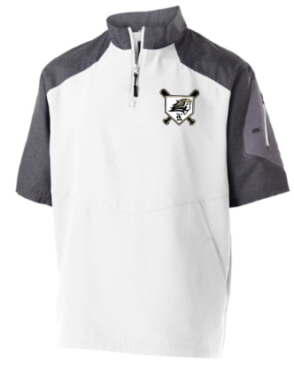 Holloway Unisex Ultra-Lightweight Aero-Tec™ Raider Short-Sleeve Warm-Up Pullover