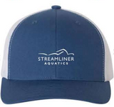 YP Classics - Retro Trucker Cap - Royal & White