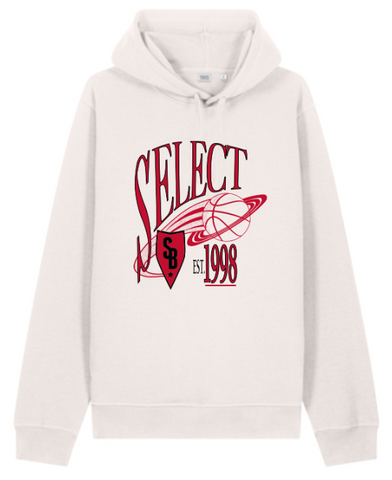 Stanley/Stella Unisex Sounder Hooded Sweatshirt - Vintage White