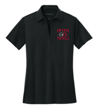 Port Authority® Women's Silk Touch™ Performance Polo - Black