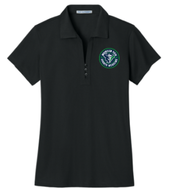 Port Authority® Women's Tech Pique Polo - Black