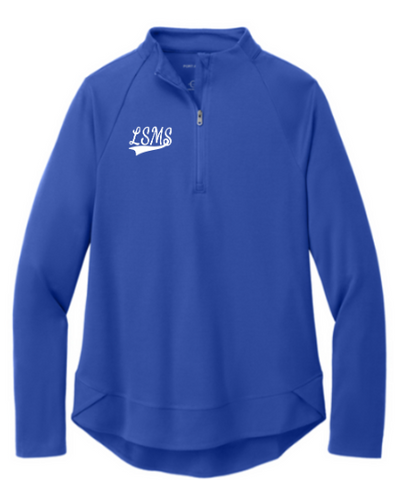 Port Authority® Women's C-FREE® Cypress 1/4-Zip - Royal