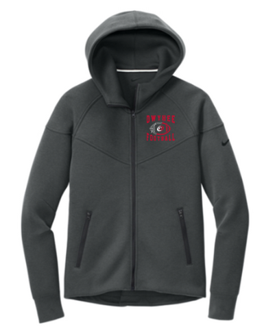 Nike Women’s Tech Fleece Full-Zip Hoodie - Charcoal