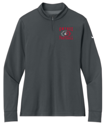 Nike Women’s Essential 1/2-Zip Cover-Up - Anthracite