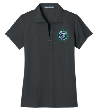 Port Authority® Women's Tech Pique Polo - Grey Smole