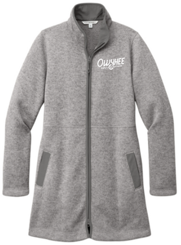 Port Authority® Women's Arc Sweater Fleece Long Jacket