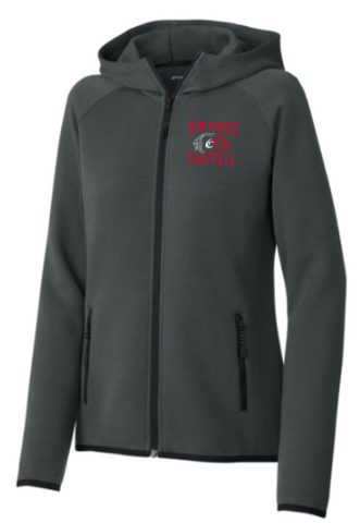 Sport-Tek® Women’s Phenom Full-Zip Hoodie - Iron Grey